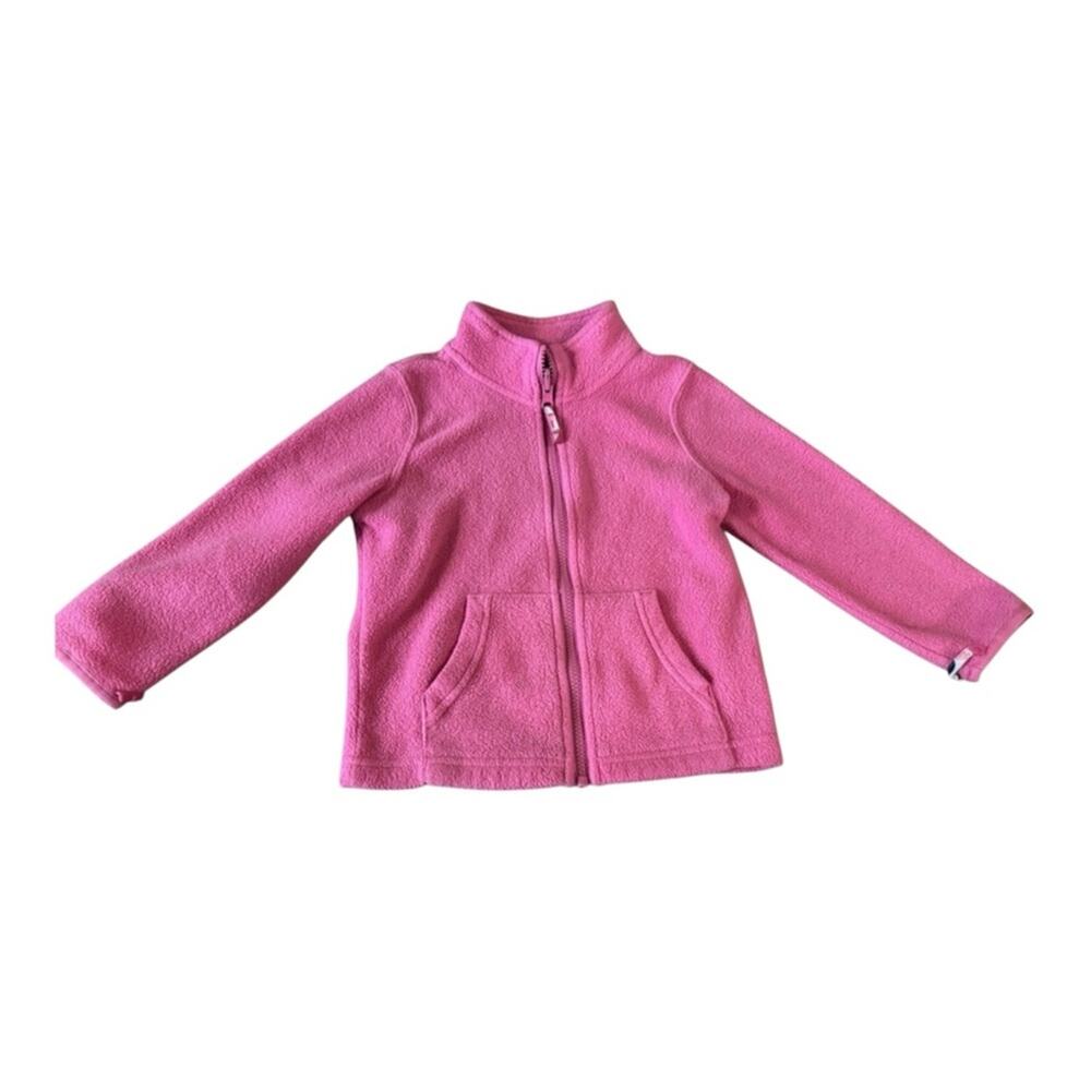 The Children's Place Pink Full Zip Fleece Lightweight Sweater Size 5T Cozy